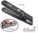 Professional Steam Hair Straightener for steam & infusion treatment Salon quality 2in1 Ceramic Tourmaline flat iron styler Straighteners 4 Dry & Wet hair 360° Swivel Cord 450ºF