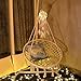 Sonyabecca Hammock Chair with LED Dream Catcher Childrens Adults Hanging Chair (Not Included Stand, Cushion)