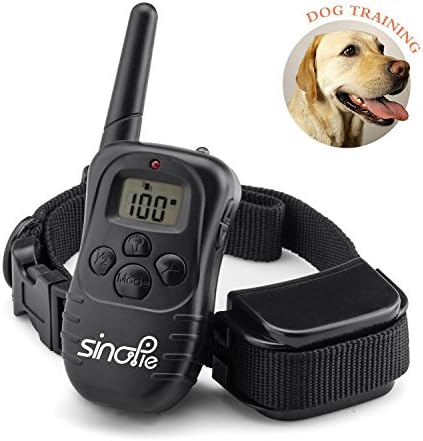Dog Training Collar, Remote Pet Shock Collar, Water-resistance Electric 330yd