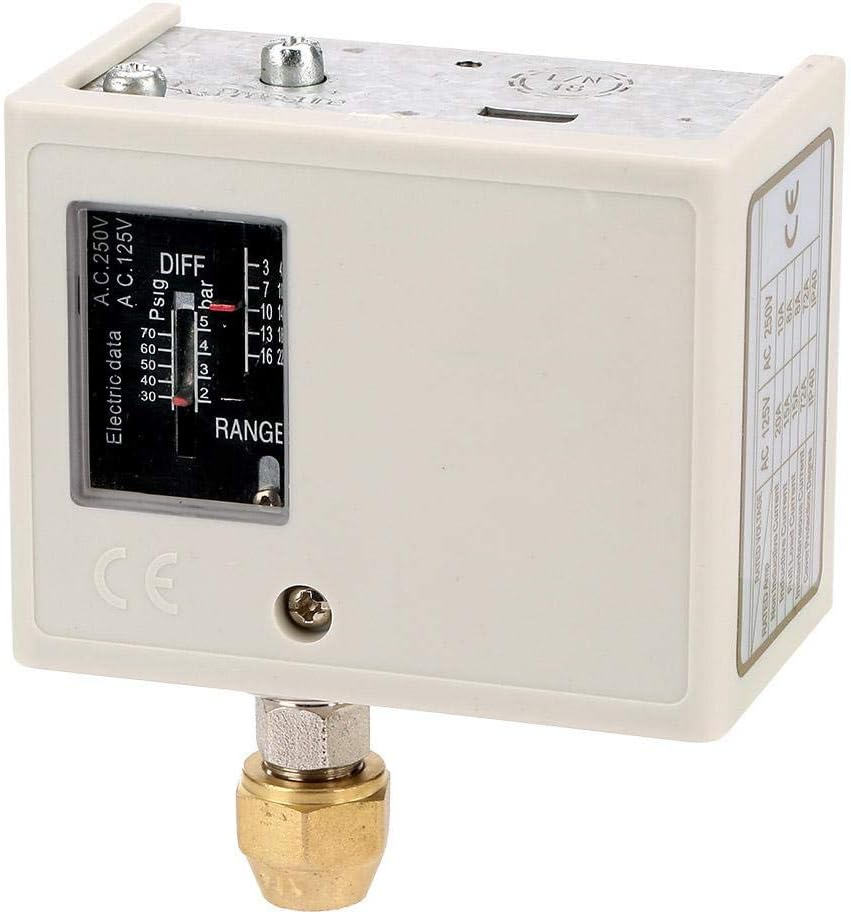 Electronic 24V~380V Pressure Control Switch Air Compressor Pressure Controller for Refrigeration Equipment or Automatic System Air Conditioning Equipment - Image 3