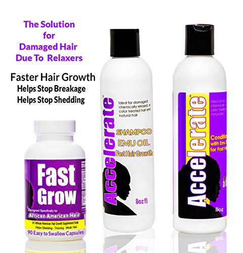 Buy Fast Grow Black Hair Growth S With Accelerate Biotin Shampoo And 