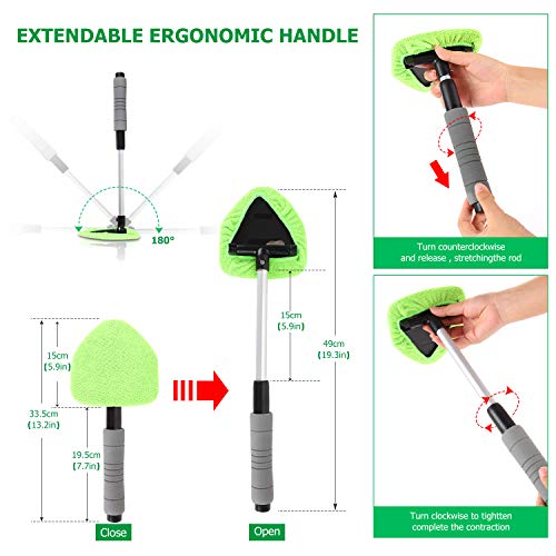 1 XINDELL+Windshield+Cleaning+Extendable+Microfiber