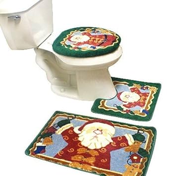 christmas bathroom rugs  Roselawnlutheran