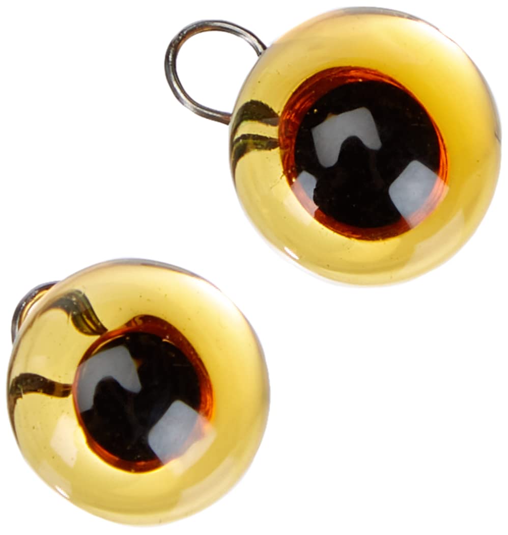 GLOREX Eye Glass/Eyelet, Several, Orange, 11 x 5.5 x 1 cm, 2 Units