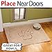 XL Extra Thick Micro Fiber Pet and Dog Door Mat - Super Absorbent. Includes Water Proof Liner - Size 36