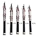 Sougayilang Fishing Rod Mini Light Children Kids Portable Pocket Carbon Fiber Telescopic Travel Pole for Freshwater Fishing
