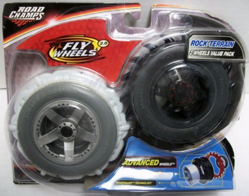 Road Champs Fly Wheels 2.0 Advanced Wheels 2 Pack - Rock Terrain
