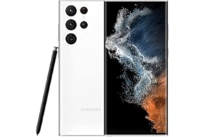 Samsung Galaxy S22 Ultra 5G White 128GB - 6.8" 120 Hz AMOLED Display, 108MP+12MP+10MP+10MP Rear Camera, 40MP Selfie Camera, 8