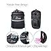 Wonder Creature Dog Treat Pouch with Dog Clicker (Black, Water Bottle Holder)