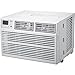 Whirlpool 8,000 BTU 115V Window Air Conditioner & Dehumidifier with Mechanical Controls, Window AC Unit for Apartment, Dorm Room, & Small/Medium Rooms up to 350 Square Feet in White
