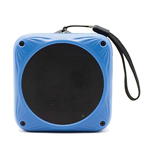 Suncat Waterproof Bluetooth Speaker | Solar & USB Rechargeable | 20H Playtime | Built-in Mic | Great for Beach, Bike, Pool, Shower, Travel | Wireless, Portable Speaker for iPhone, Samsung and More