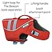 RUFFWEAR, Float Coat Dog Life Jacket for Swimming, Adjustable and Reflective, Sockeye Red, Small