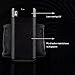 Mezone Phone Power Bank Portable Charger 10000mAh Quick Charge 3.0 Portable Phone Charger with 2-USB Ports, LCD Digital Screen for iPhone, iPad, Smart Phone(Black)