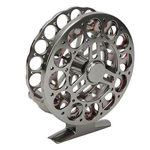 Redxiao Moulinet à Mouche En Aluminium, Alliage D’aluminium Usiné Avec Précision, Poignée Antidérapante En Caoutchouc…