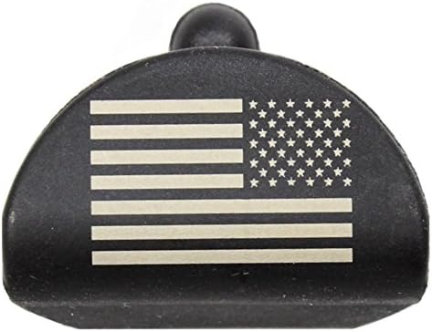 Sure Plug 1 Laser Engraved US Battle Flag - Designed for Gen 1-3 Glock 17, 19, 22, 23, 31, 32, 34, and 35.