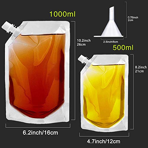 Flask Set for Cruises and Travel Concealable And Reusable Rum Runner