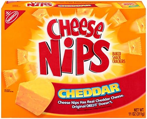 Cheese Nips Mini Baked Snack Cracker - Cheddar - 11.00 Ounces