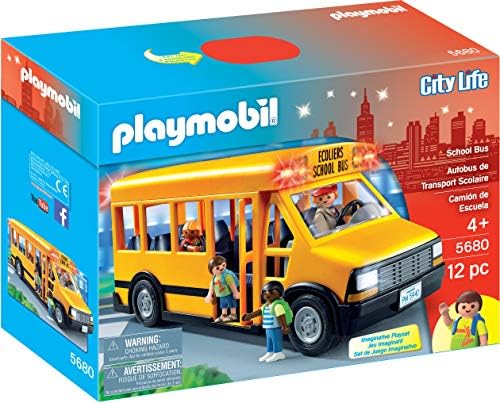 PLAYMOBIL 5680 School Bus Vehicle 