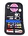 MARZ Products Deluxe Sewing Kit Bundle with Scissors, Pearl Needle, Thread, Needles, Tape Measure, Carrying Case and Accessories for Domestic/Travel