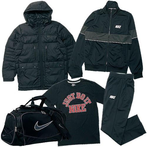 Amazon Nike ナイキ 14福袋 ナイキ 5点セット メンズ 98 フィットネス トレーニング ジャケット 通販