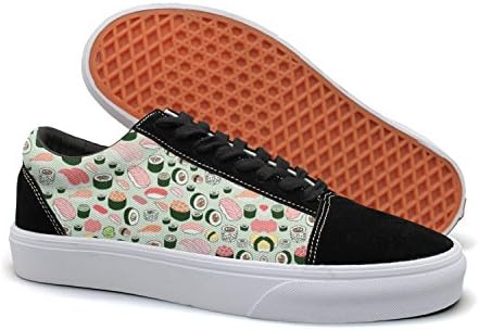 Armsttm Women Skate Shoes Seafood Sushi Sashimi Classic Suede Sneaker Classic Shoes