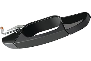 LEMASSON Black Exterior Door Handle Rear Right Passenger Side Compatible with 2007-2014 Chevy Silverado Suburban Avalanche Tahoe, GMC Sierra Yukon, Cadillac Escalade Replaces 15915660, 22738726, 25960522