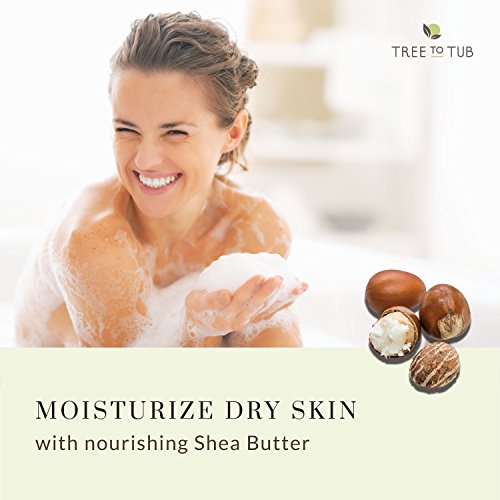 Tree To Tub Unscented Body Wash for Sensitive Skin & Dry Skin Moisturizing pH Balanced