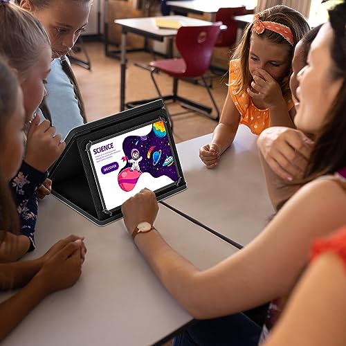 Ipad Mini Case KHOMO Universal Tablet Padfolio Zippered Case For