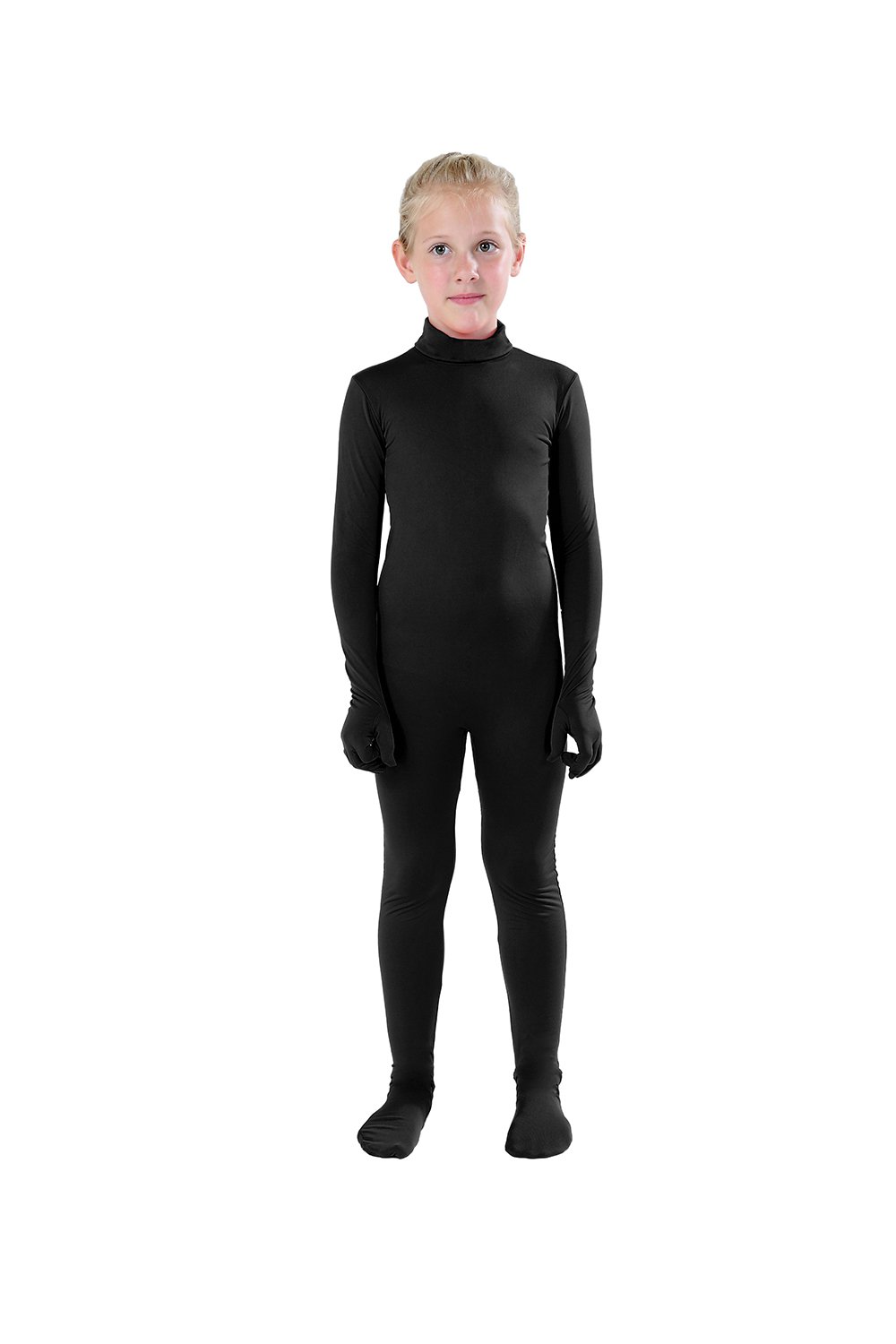 Full BodysuitKids Dancewear Solid Color Spandex Zentai Child Unitard