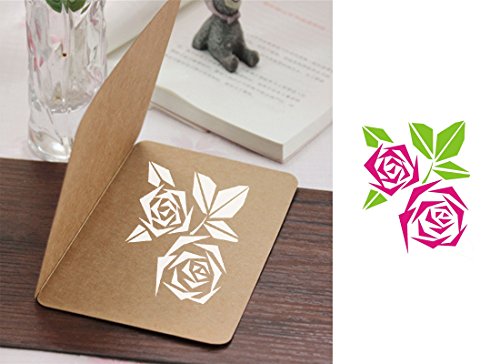 50 Pcs Carbon Transfer Paper Tracing Paper 11.7"×8.3" for Transfer Pattern on Wood, Paper, Canvas (White)