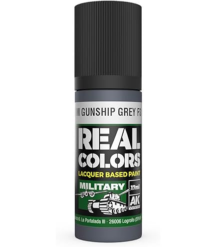 Amazon.com: AK Interactive Real Colors Dark Ghost Grey FS 36320 17