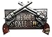 Ebros No Warning For Trespassers Wild West Dual Six Shooter Guns With Bullets Wall Art Sign Plaque Western Two Pistols Wall Decor 3D Figurine
