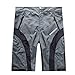 BikeAnything Men's MTB BMX Baggy Padded Mountain Bike Shorts Gray