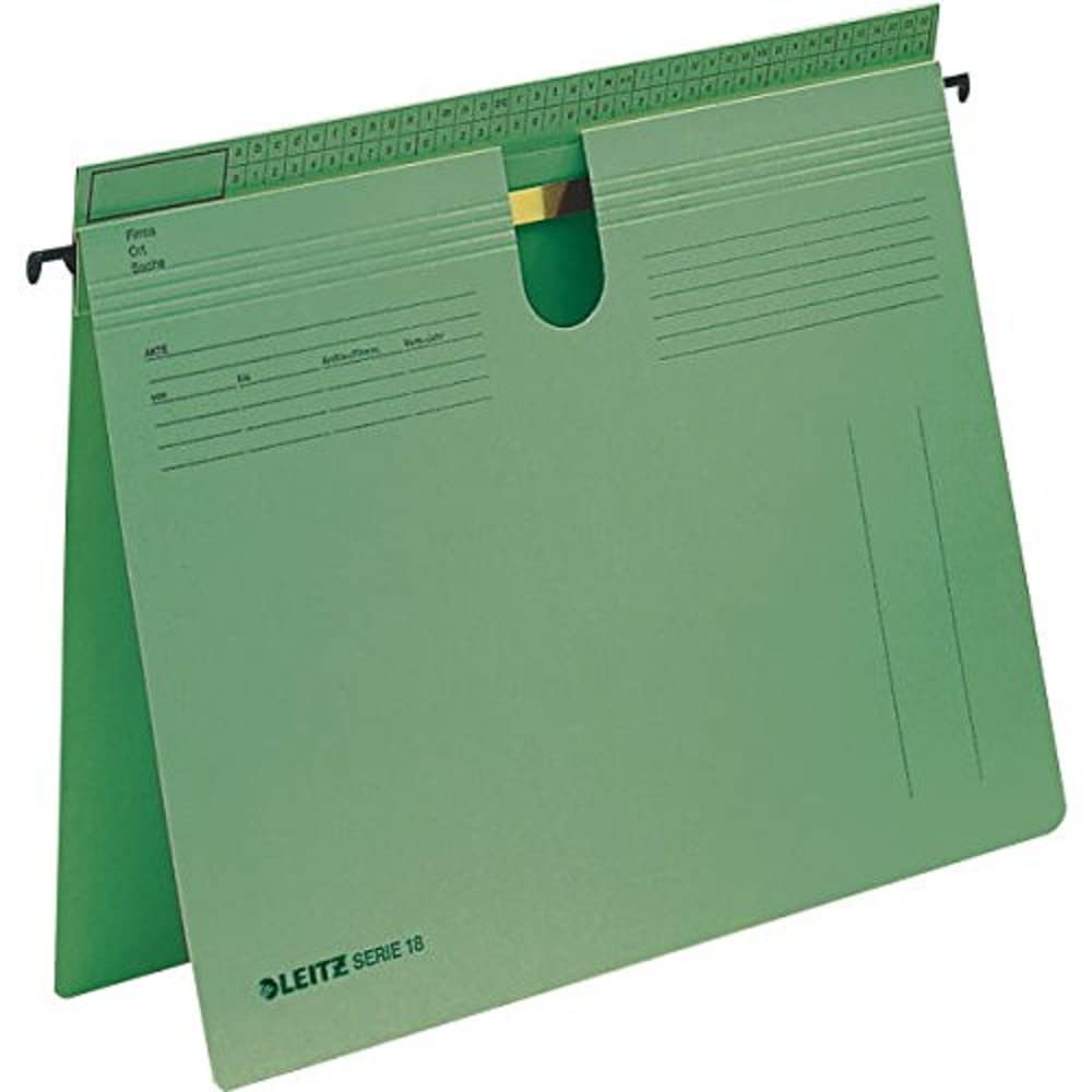 Esselte Leitz Suspension File Series 18 CFM and Office Binding Manila Cardboard Green