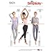 Simplicity US8424A Women's Leggings, Wrap Top, Tank Top, and Pullover Top Sewing Patterns, Sizes XXS-XXL
