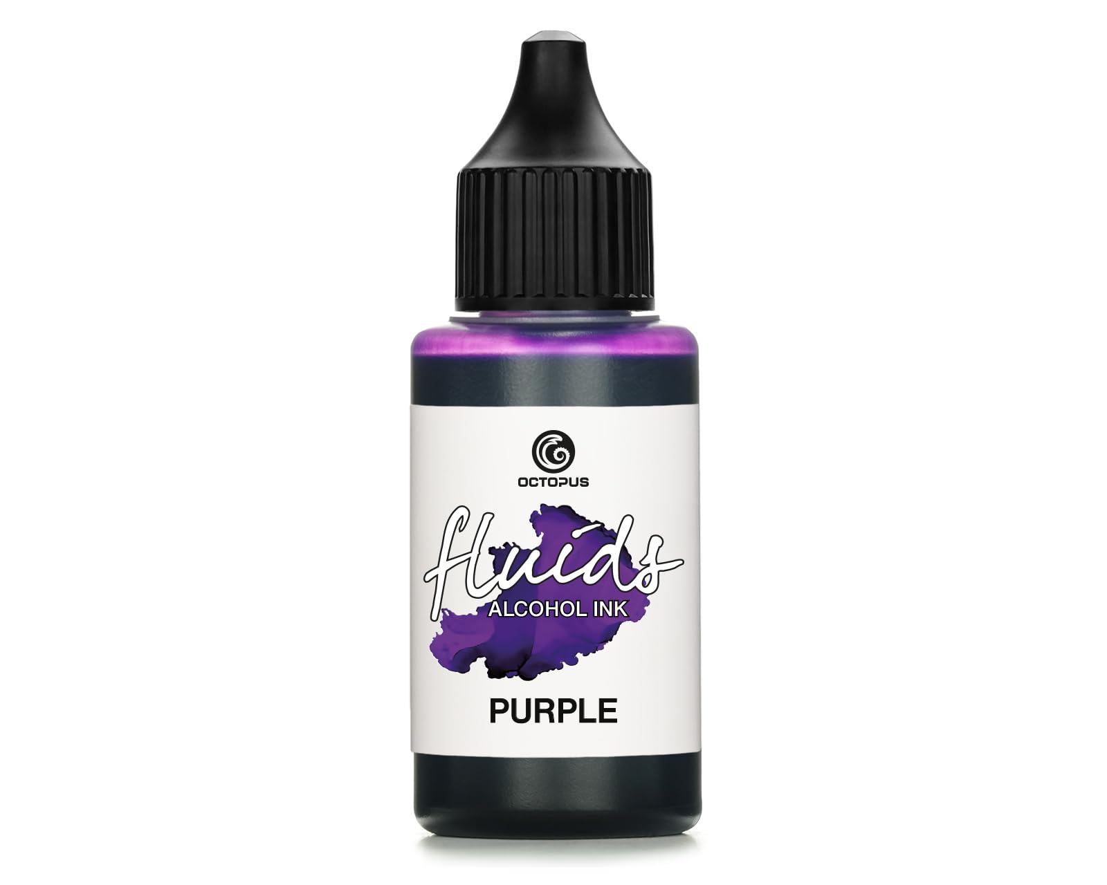 30ml Fluids Alcohol Ink Purple for Fluid Art and Resin, Violett