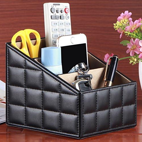 Makeup organizers Table tv remote control storage box Cosmetic storage box-M