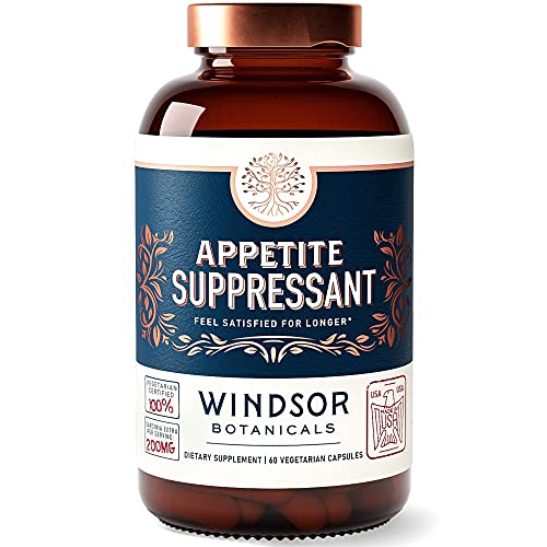 Appetite Suppressant for Weight Loss Windsor Botanicals HighPotency