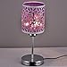 TRAVEPPY Modern Creative Vogue Bedroom Desk Lamp Wedding Carve Table Lamp Purple S