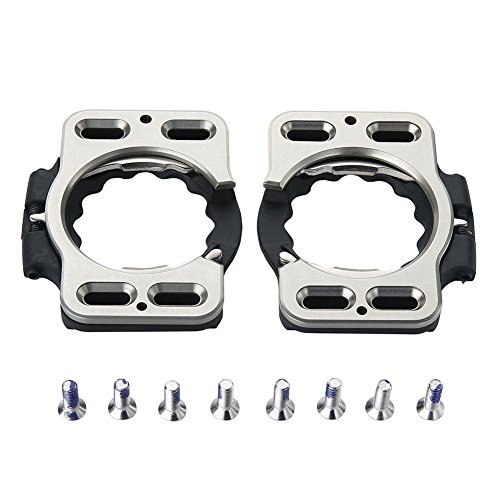 new-look Bike Cycling Cleat Covers T7075 Aluminum + Resin Locking Plate, for Speedplay Zero,Pave/Ultra Light Action, X1, X2, X5