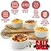 Ramiken Set of 6 Creme Brulee Ramekins 4 oz for Baking - Porcelain Ramakens as Small White Soufle Ramekins Best Ramekin Set of Ramikins