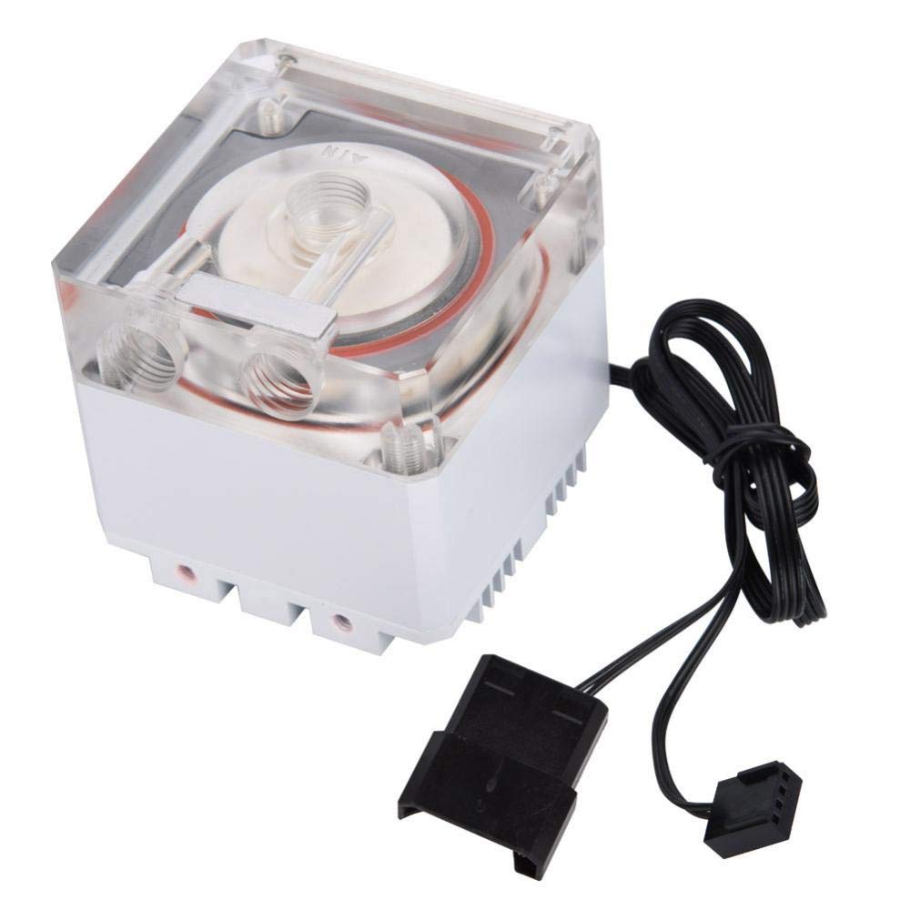 Richer-R CPU Water Cooling Pump, 3.5m Head, 800L/H Flow, 3000RPM, PC Compatible, Desktop