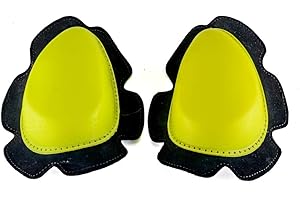 MOTO4U Universal Motorcycle Racing Knee Slider New In Fluorescent Yellow