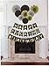 Birthday Decoration Supplies, Black and Gold Happy Birthday Bunting Banner,It’s My Fing Birthday Black Satin Sash, 80th, 90th Birthday Decorations