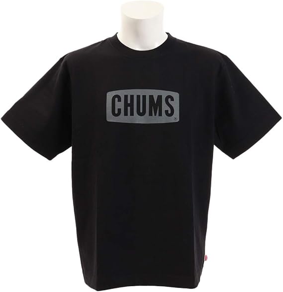 Amazon チャムス Tシャツ Heavy Weight Chums Logo T Shirt Black 日本 Xxl 日本サイズ3l相当 Tシャツ カットソー 通販