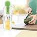 Bobble PLUS, reusable water bottle, filtration water bottle, infuse water bottle, carbon filter water bottle, BPA-Free water bottle, dishwasher safe, Tritan bottle, 20 fl oz. / 590 mL, Fern