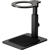 IKAPE Adjustable Portable Coffee Maker Stand, Aluminum Alloy Universal Coffee Machine Holder with Anti-Slip Base, Height Adjustable 13&ndash;19.5cm, for Home, Office &amp; Camping