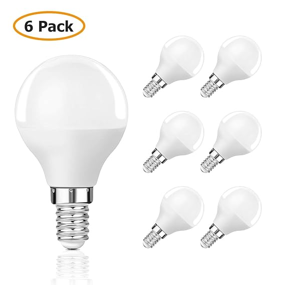 KINGSO E14 LED Lampe 5W warmweiss led Glühbirne 450 Lumen Tropfenform 3000K Energiesparlampe E14 ersetzt 45W Glühlampe AC100-