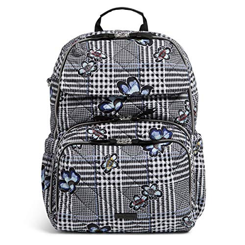 Vera Bradley Performance Twill Backpack Baby Diaper Bag, Bedford Plaid
