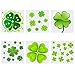 Lil’ Toys 144 Pcs St. Patrick’s Day Party Favor Set Saint Patricks Day Irish Accessories Shamrock Party Favors include Shamrock Glasses, Necklaces, Mustaches, Rubber Bracelets, Tattoos, Coins